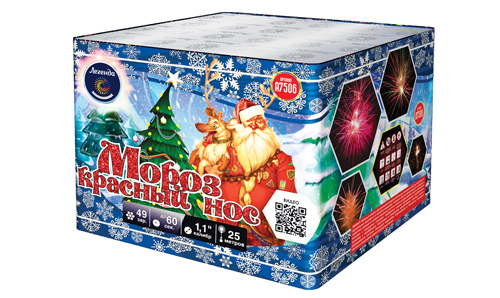  Батарея салютов Мороз Красный Нос  в Воронеже