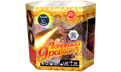  Батарея салютов Золотой дракон  в Воронеже